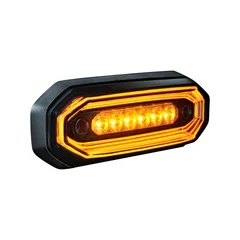 Strands FOR9T varsellys, orange Front varsel/ posisjonslys orange, 6 LED
