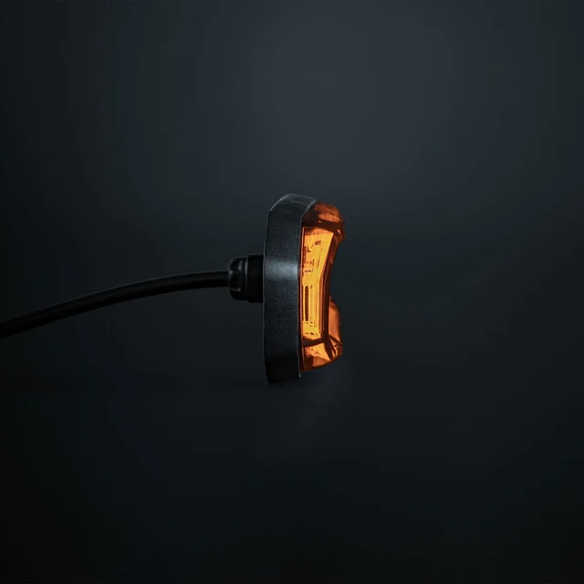 Strands FOR9T varsellys, orange Front varsel/ posisjonslys orange, 6 LED 