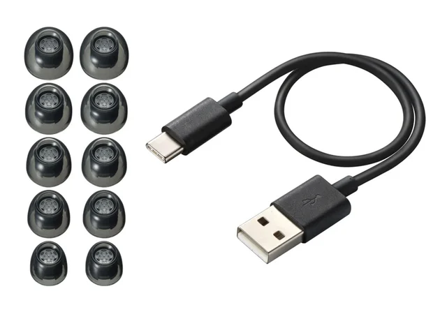 Kenwood KH-CRZ100T øreplugger Glassmembran+M, støydemping, MEMS driver 