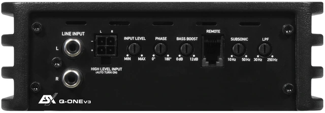 ESX QUANTUM Q-ONEv3 Mono klasse D digital forsterker 