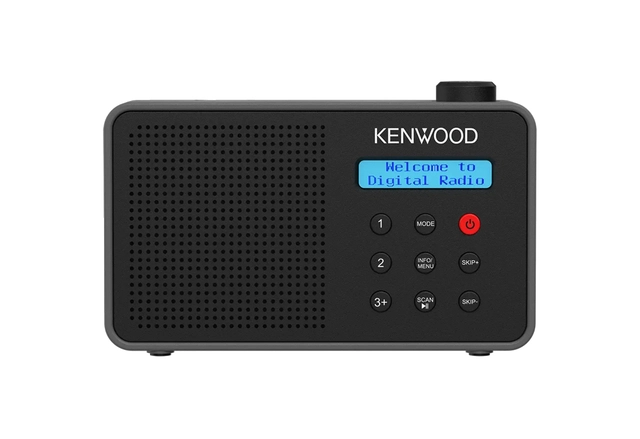 Kenwood Radio DAB+/BT  portabel kompakt Liten DAB+ radio med Bluetooth 