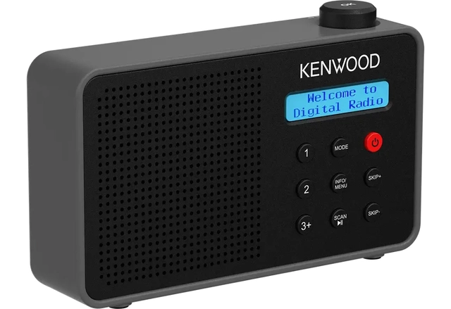 Kenwood Radio DAB+/BT  portabel kompakt Liten DAB+ radio med Bluetooth 