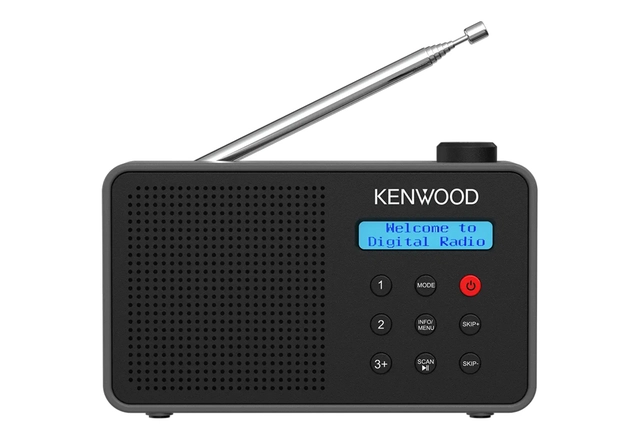 Kenwood Radio DAB+/BT  portabel kompakt Liten DAB+ radio med Bluetooth 