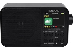 Kenwood Radio DAB+/BT, portabel kompakt Liten DAB+ radio med Bluetooth