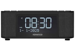 Kenwood Radio DAB+ klokkeradio,BT, sort DAB+ klokkeradio med Bluetooth