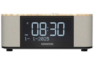 Kenwood Radio DAB+ klokkeradio, lys eik DAB+ klokkeradio med Bluetooth