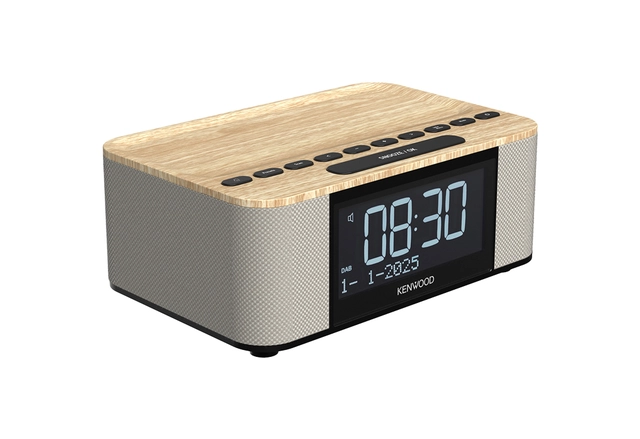 Kenwood Radio DAB+ klokkeradio, lys eik DAB+ klokkeradio med Bluetooth 