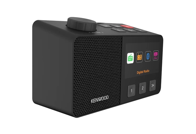 Kenwood Radio DAB+ radio, BT, sort DAB+ radio med Bluetooth 