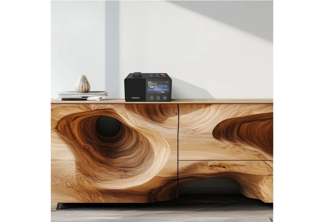 Kenwood Radio DAB+ radio, BT, sort DAB+ radio med Bluetooth 