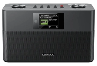 Kenwood Radio DAB+ radio, BT, sort DAB+ radio med Bluetooth