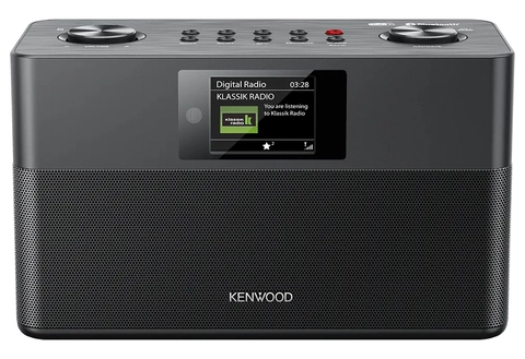 Kenwood Radio DAB+ radio, BT, sort DAB+ radio med Bluetooth