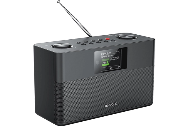 Kenwood Radio DAB+ radio, BT, sort DAB+ radio med Bluetooth 