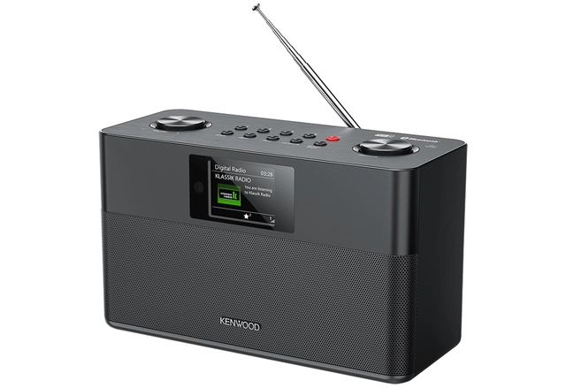 Kenwood Radio DAB+ radio, BT, sort DAB+ radio med Bluetooth 