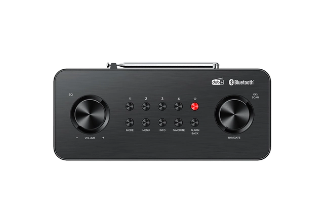 Kenwood Radio DAB+ radio, BT, sort DAB+ radio med Bluetooth 