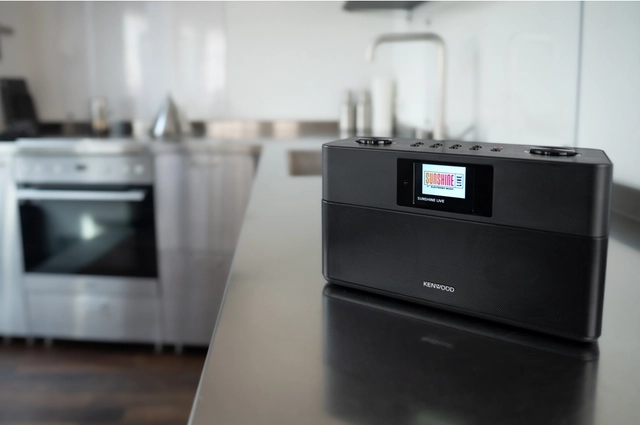 Kenwood Radio DAB+ radio, BT, sort DAB+ radio med Bluetooth 