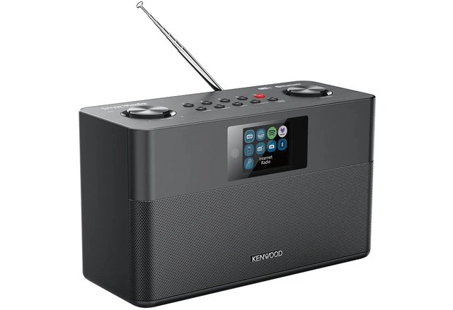 Kenwood Smartradio DAB+, BT, sort DAB+/internet radio med Bluetooth 