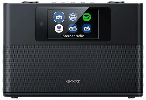 Kenwood Smartradio DAB+, BT, sort DAB+/internet radio med Bluetooth