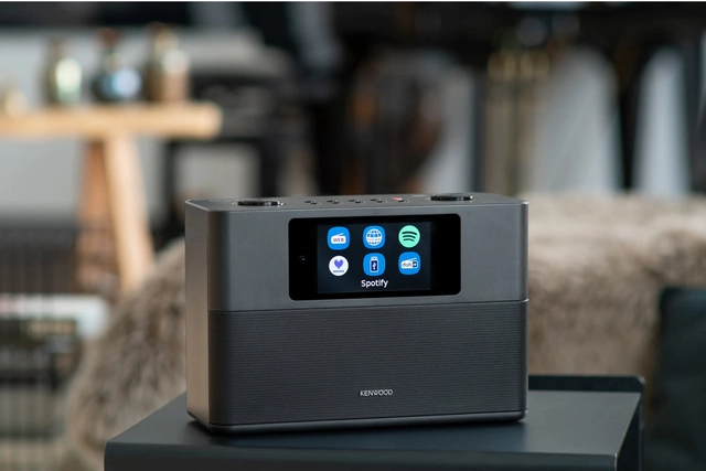 Kenwood Smartradio DAB+, BT, sort DAB+/internet radio med Bluetooth 