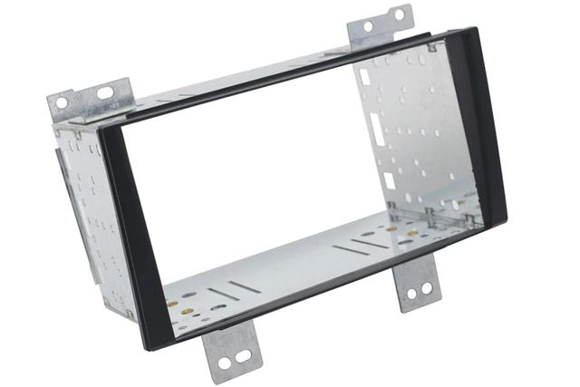 InCarTec Monteringskit 2-DIN Kia Ceed (2007 - 2009) Sort 