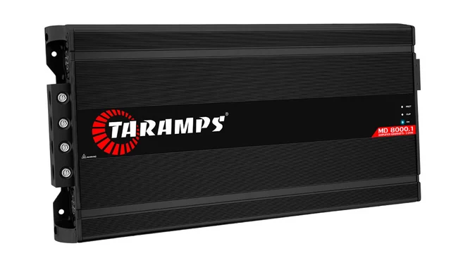Taramps Bilforsterker 1x8000W 1 ohm sort 1 ohm, sort 