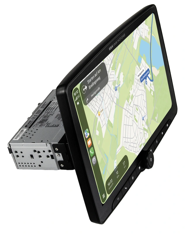 ESX 14" LCD/DAB+/FM/USB/SD/BT 1-DIN DAB mediaspiller med 14" skjerm 