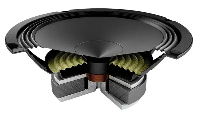 Audison PRIMA AP 6.5 6½" mellombass 210W max / 70W RMS 