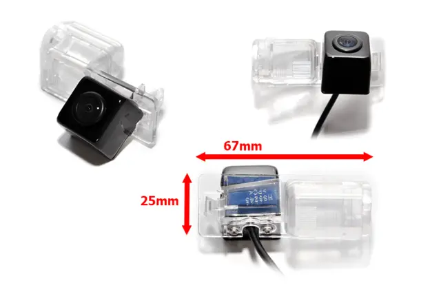 InCarTec Ryggekamera (skiltlys) (CVBS) Ford Kuga Mk2 (C520) 2013-2019 