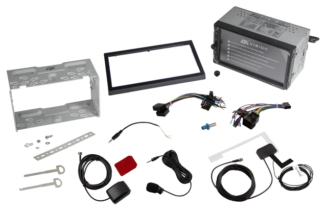 ESX 7" LCD/DAB+/FM/USB/BT 2-DIN DAB mediaspiller med 7" skjerm 