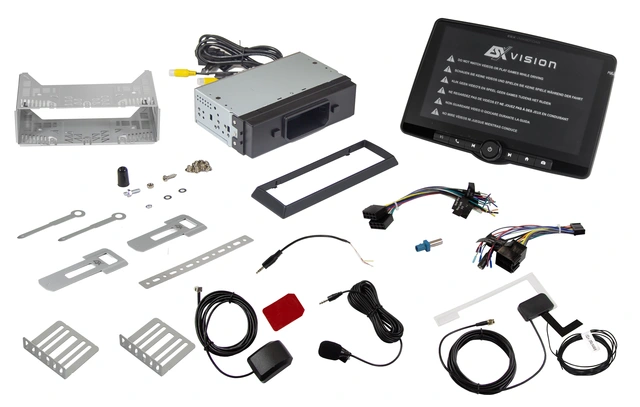 ESX 9" LCD/DAB+/FM/USB/BT 1-DIN DAB mediaspiller med 9" skjerm 