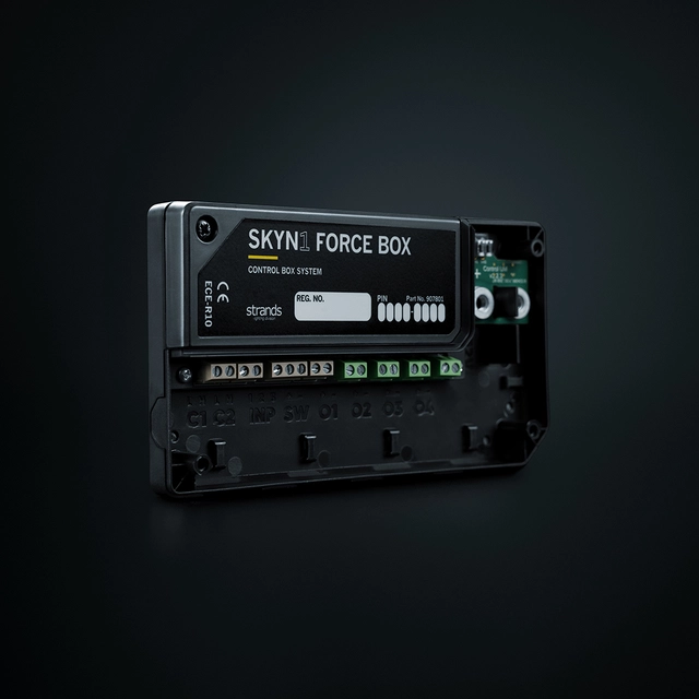 Strands SKYN1 PXP Force Box 4 utganger, max 60A, APP-styrt 