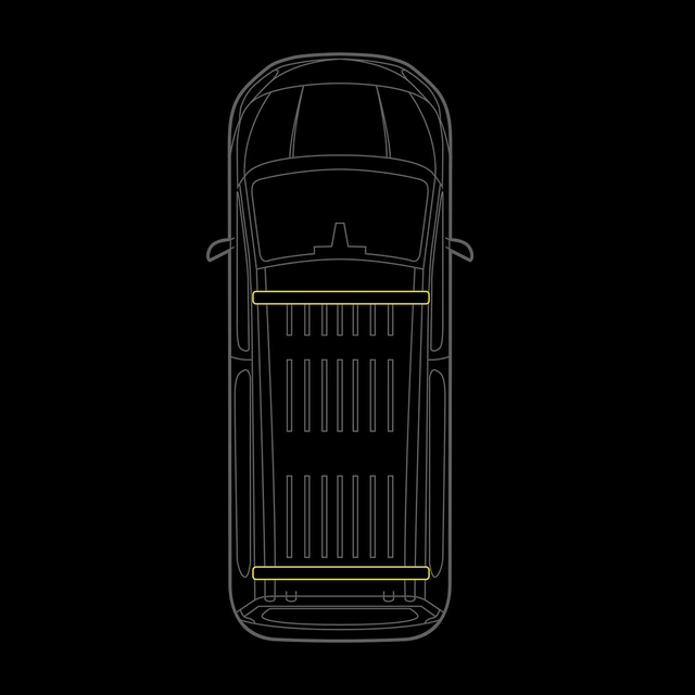 Strands CRUISE LIGHT C-RACK Partner 2019 Peugeot Partner 2019 og senere (2) 