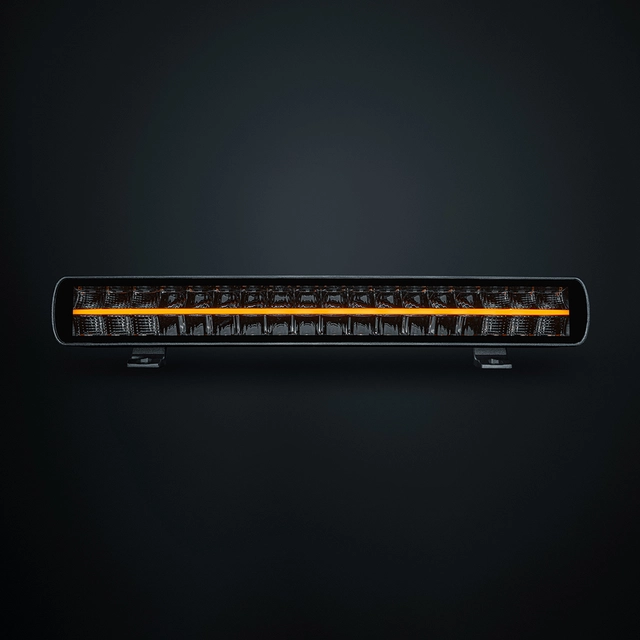 Strands Big Energy DR LED-rampe 20" Svak bøyd, hvit/orange, innebygd relè 