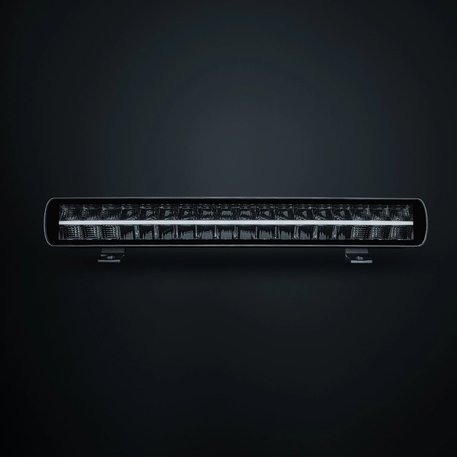 Strands Big Energy DR LED-rampe 20" Svak bøyd, hvit/orange, innebygd relè 