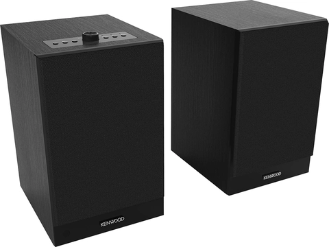Kenwood aktive bokhyllehøyttalere Hi-Res, Multiroom, Spotify, Auracast