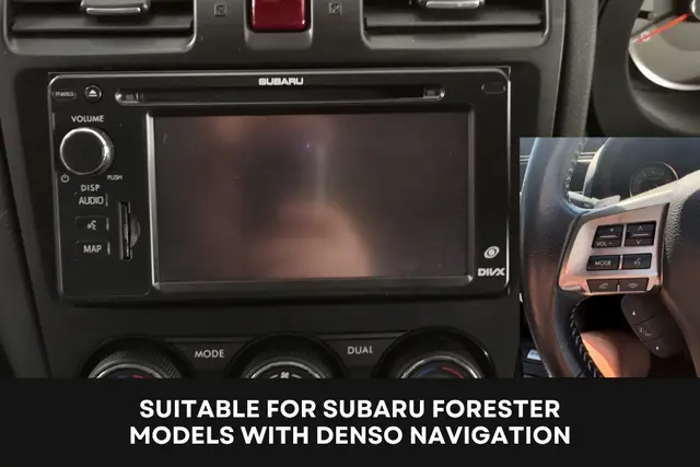 InCarTec Rattfjernkontroll interface Subaru/Toyota u/aktivt system 