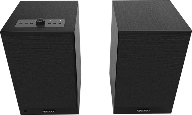 Kenwood aktive bokhyllehøyttalere Hi-Res, Multiroom, Spotify, Auracast 
