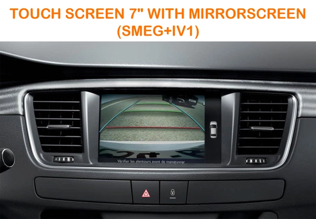 InCarTec Apple Carplay/AndroidAuto Peugeot/Citroën med SMEG/MRN Navi 