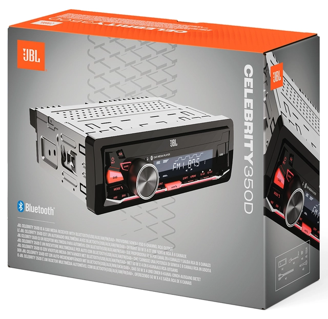 JBL CELEBRITY350D 1DIN Mecha-less Media reciever (uten CD) 