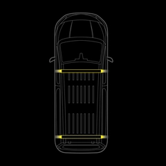 Strands CRUISE LIGHT C-RACK Partner 2019 Peugeot Partner 2019 og senere (2)