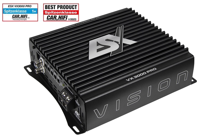 ESX VISION VX3000PRO Mono Ultra klasse D digital forsterker 