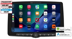 ESX VMX1201DAB - 12" Multimediaspiller DAB+, BT, Trådløs Carplay &amp; Android Auto