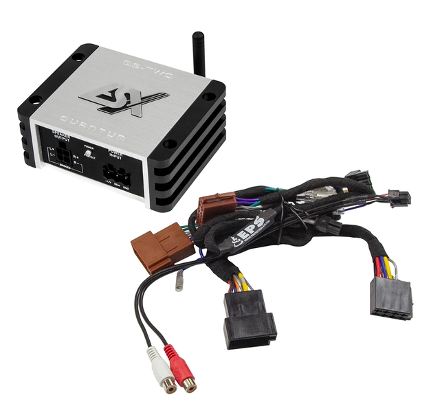ESX QUANTUM QS-TWO-BT-ISO 2-kanals klasse D P&P nano forsterker BT 