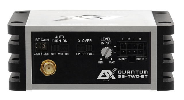 ESX QUANTUM QS-TWO-BT-ISO 2-kanals klasse D P&P nano forsterker BT 