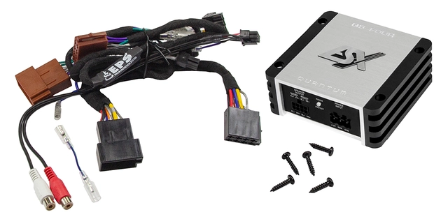 ESX QUANTUM QS-FOUR-BT-ISO 4-kanals klasse D P&P nano forsterker BT 