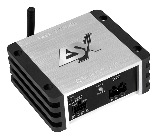ESX QUANTUM QS-FOUR-BT-ISO 4-kanals klasse D P&P nano forsterker BT 