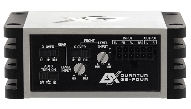 ESX QUANTUM QS-FOUR-BT-ISO 4-kanals klasse D P&P nano forsterker BT 