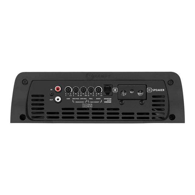 Taramps Bilforsterker 1x5000W 0,5~2ohm 0,5~2 ohm Sort utførelse / RGB 