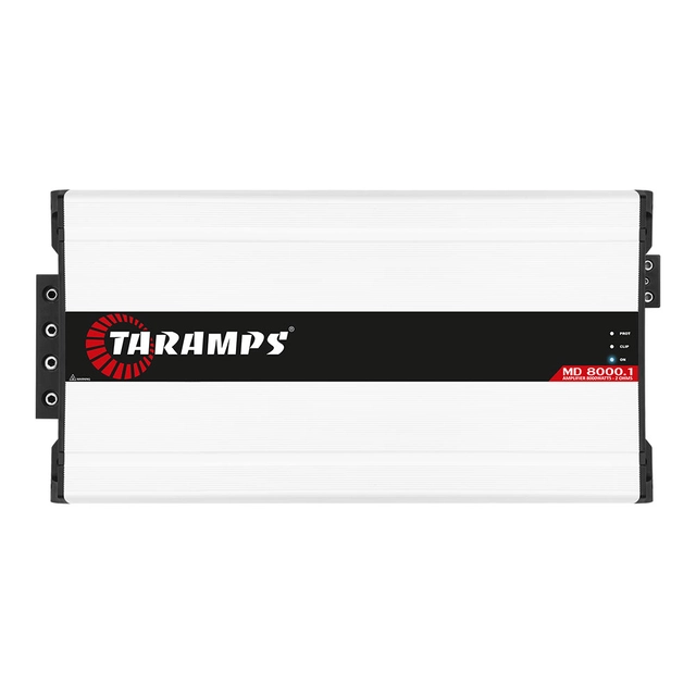 Taramps Bilforsterker 1x8000W 2 ohm 2 ohm, 