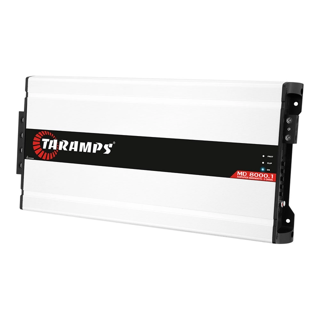 Taramps Bilforsterker 1x8000W 2 ohm 2 ohm, 