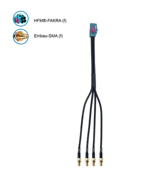 ATTB FAKRA (Hun) - SMA (Hun) 0,5 meter